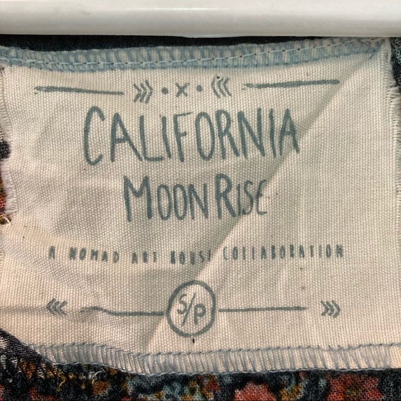 CALIFORNIA MOONRISE Sz S Cottagecore Bohemian Flowy Bohemian Dress - Picture 4 of 9